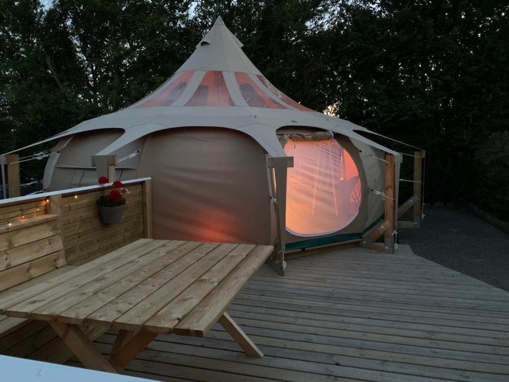 Romantic Luxus Glamping 1 Idestrup ภายนอก รูปภาพ