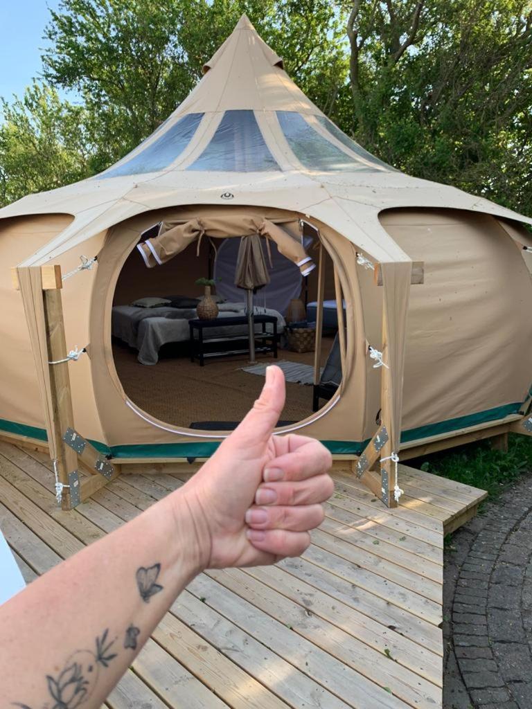Romantic Luxus Glamping 1 Idestrup ภายนอก รูปภาพ